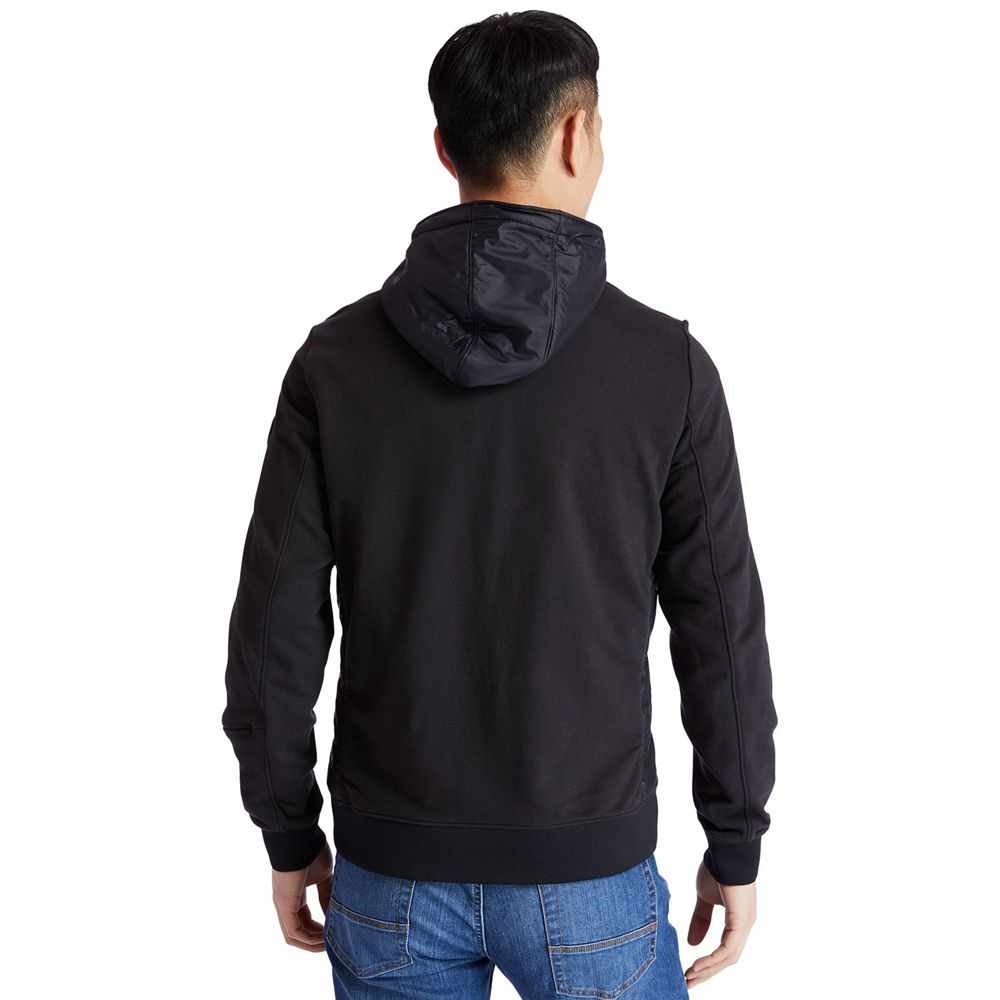 Chaquetas Timberland Argentina Hombre - Mt. Cabot Hybrid - Negras - TJPBDQ-084